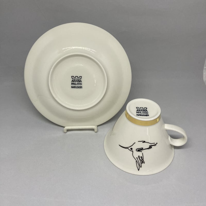 ARABIA（アラビア）／Harlekin Gold（ハレキン ゴールド）／コーヒー