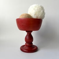 SWEDEN／SANDBERGS NORA STAD／コンポート・木製の脚付きの器／