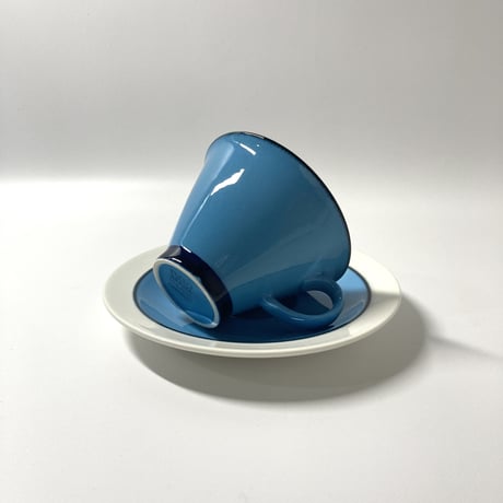 【S様確認用】ARABIA（アラビア）／Harlekin Turkos（ハレキン  ターコス）／コーヒーカップ＆ソーサー  02
