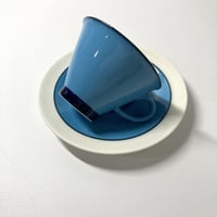 ARABIA（アラビア）／Harlekin Turkos（ハレキン  ターコス）／コーヒーカップ＆ソーサー  01