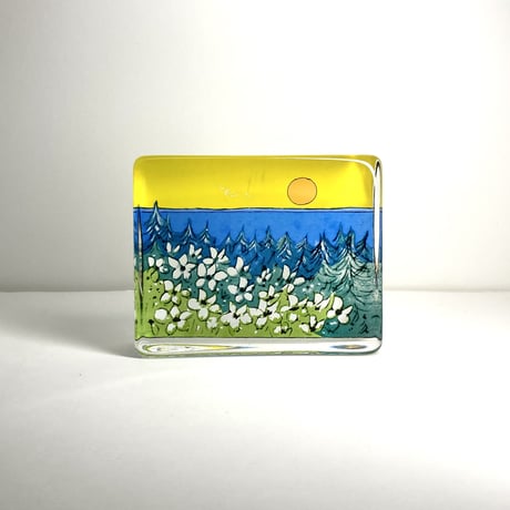 iittala（イッタラ）／ガラスカード／Warmth of the Sun　S