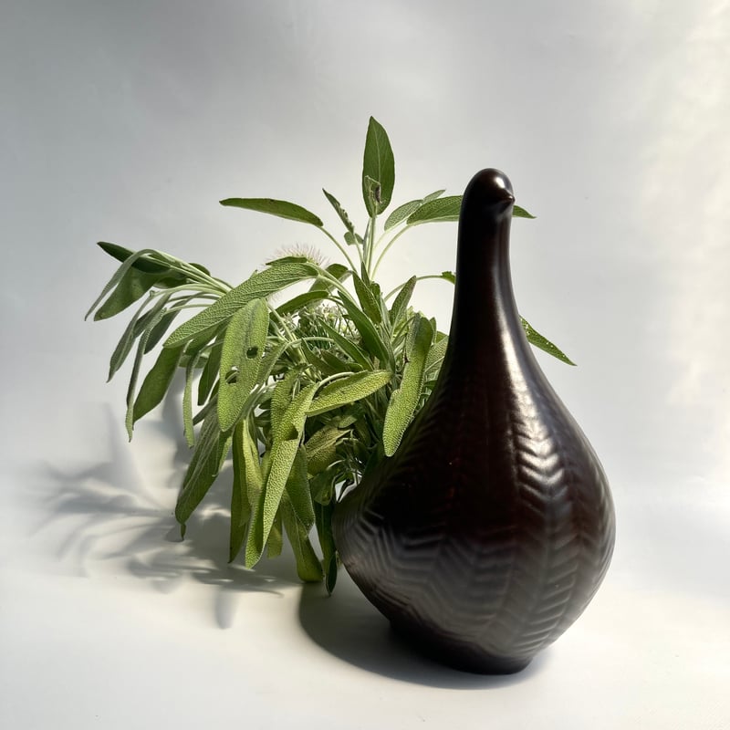 ノルウェー製／AWF社／凛としたハトのオブジェ／花瓶 | HYGGE