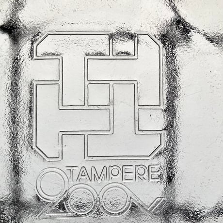 フィンランドで見つけた飾り皿／Tampere（タンペレ）という町のプレート 24cm