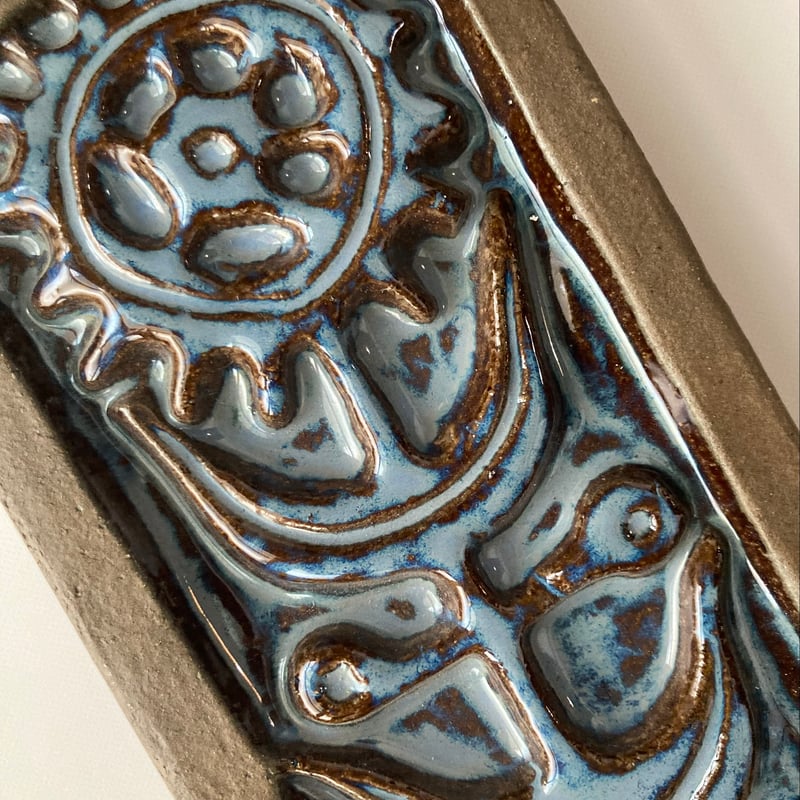 Søholm（スーホルム）／青いひまわりの陶板／壁飾り・オブジェ | HYGGE