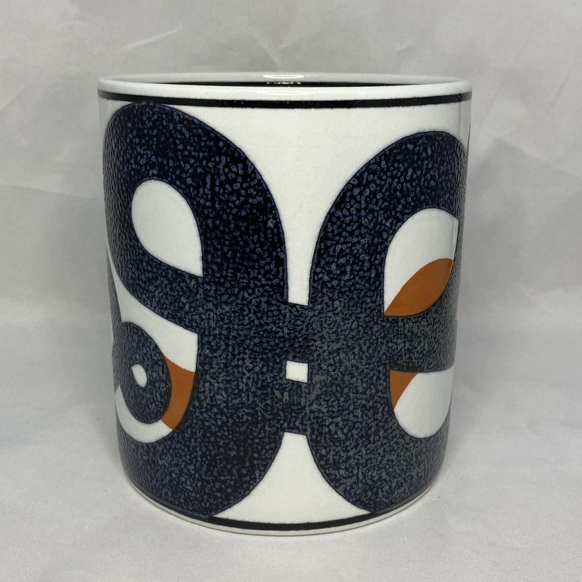 Lサイズ ロイヤルコペンハーゲン 1987 イヤーマグ 陶器　ビンテージ　手描き Lサイズ ロイヤルコペンハーゲン 1987 イヤーマグ 陶器