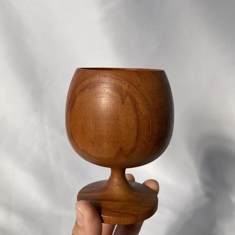 フィンランドで見つけた木製のゴブレット／2点セット | HYGGE
