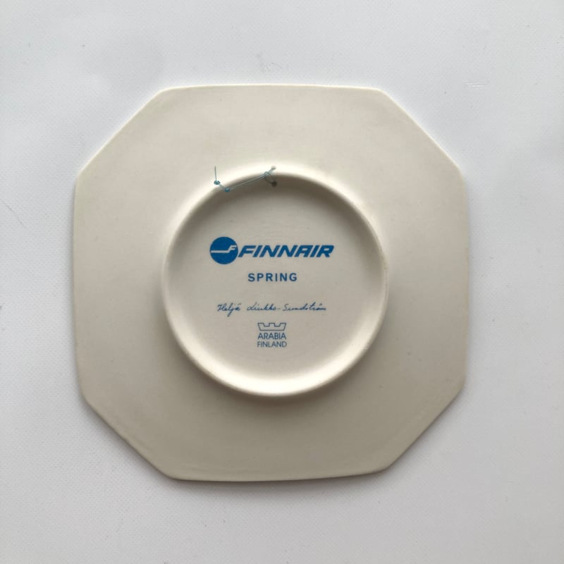 ARABIA（アラビア）／FINNAIR（フィンエアー）／陶板／Heljä Liukko-Su