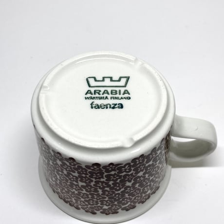ARABIA（アラビア）／ Faenza（ファエンツァ）／コーヒーカップセット