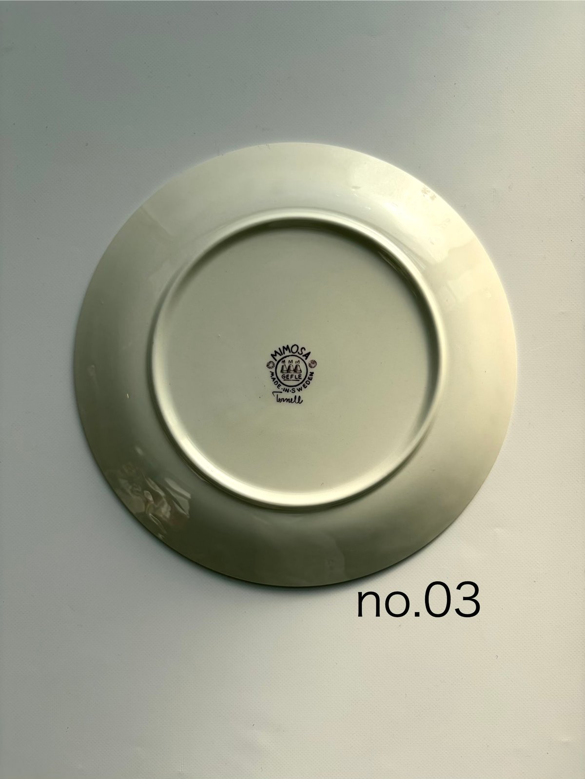 Gefle（ゲフレ）／Mimosa（ミモサ）／プレートφ21cm no.03 | HYGGE