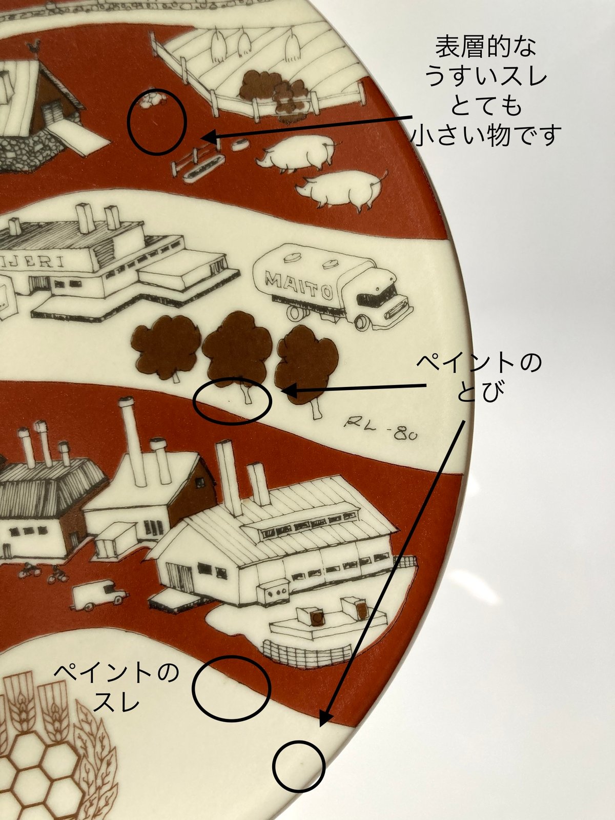 ARABIA（アラビア）／SEL（フィンランドの食品労働組合） ／75周年記念