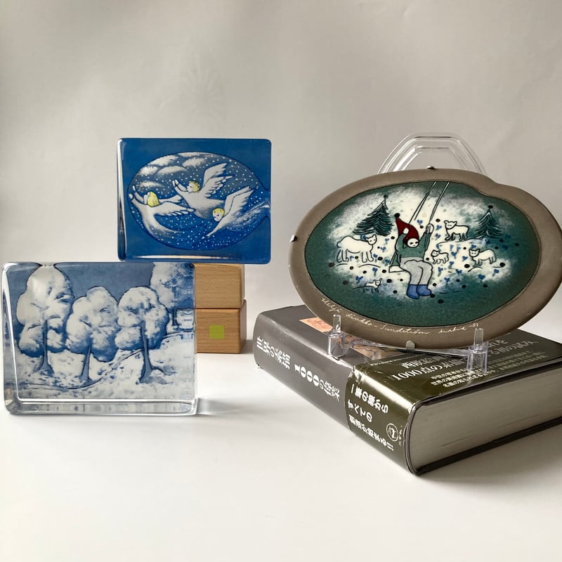 iittala（イッタラ）／ガラスカード／三人の天使 L | HYGGE
