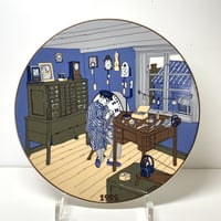 ARABIA（アラビア）／Handcraft／Clockmaker・時計職人／プレート φ23cm