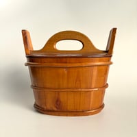 【S様ご確認商品】スウェーデンで見つけた木の蓋つきコンテナ｜Sweden antique｜1922
