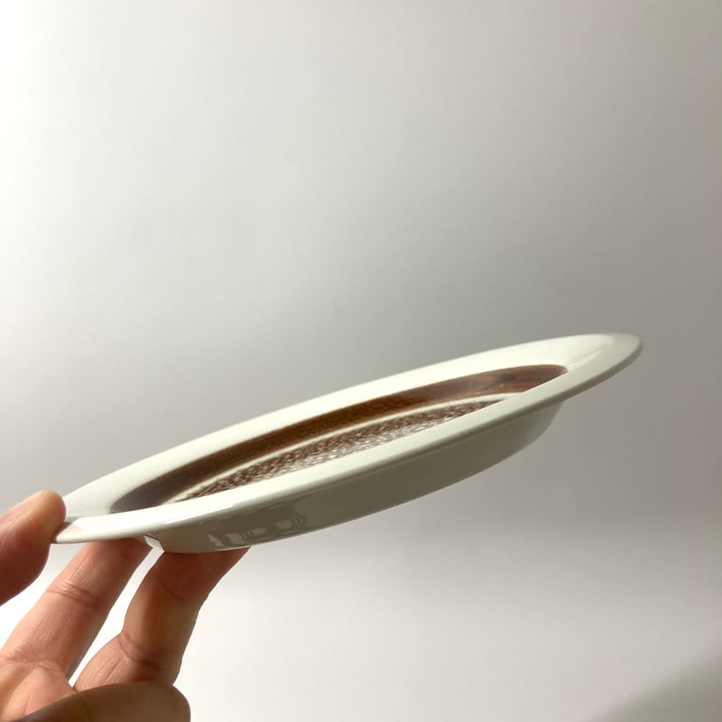 北欧食器　アラビア Faenza/ファエンツァ 約30㎝プレート B20045 ファエンツァ(Faenza)ブラウン プレート24cm / アラビア(ARABIA)の