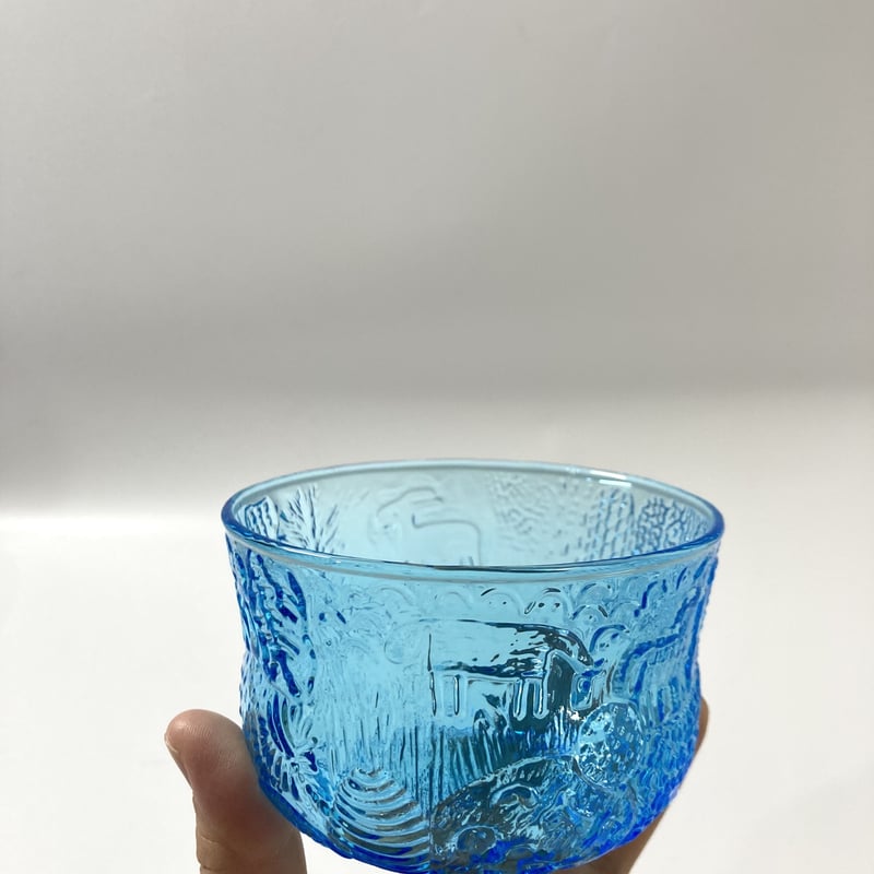 ヴィンテージガラスボウル /ヌータヤルヴィ アラビア /ファウナ　２個セット ヴィンテージ ヌータヤルヴィ アラビア ファウナ ガラスボウル