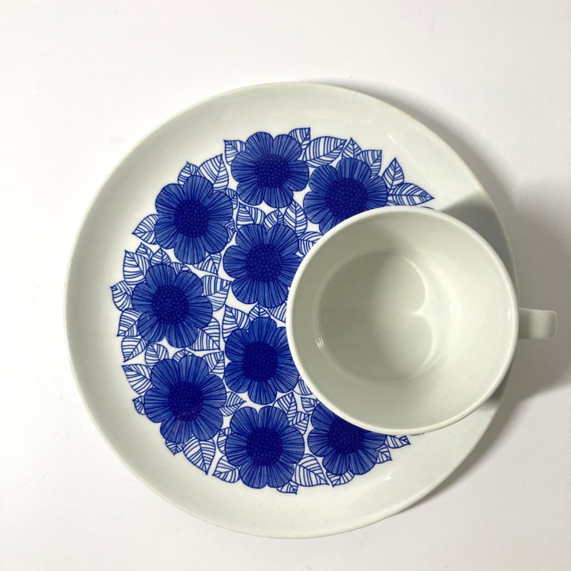 ARABIA（アラビア）／Malva（マルヴァ）／TVセット（プレート＆カップ