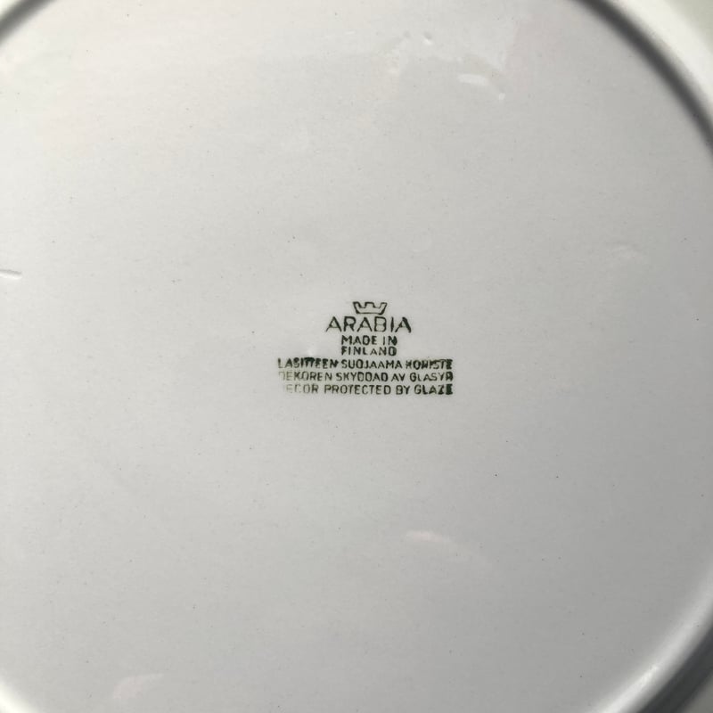 ARABIA（アラビア）／Aprikoosi（アプリクーシ） ／プレート23.5