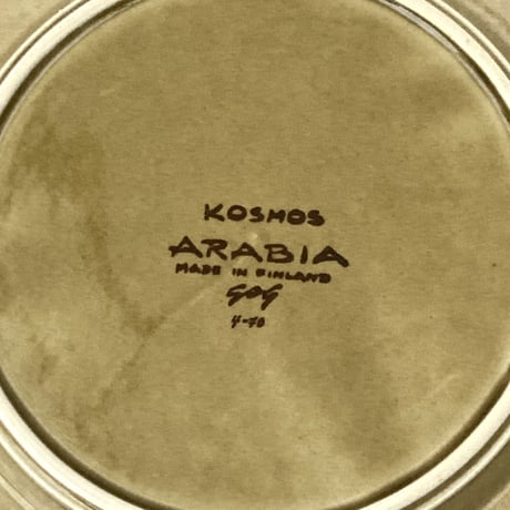 ARABIA（アラビア）／Kosmos（コスモス）／プレート20cm　01