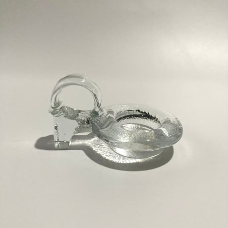BODA（ボダ）／Bertil Vallien（ヴァ―ティル・ヴァリーン）／ガラス製キャンドルホルダー／角が取手になるやぎ