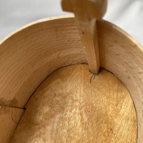 スウェーデンの伝統工芸品／Svepask（スヴァープアスク）／ヴィンテージ／蓋つきランチボックス
