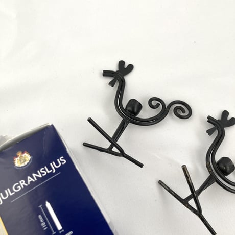 Ystad Metall／Gunnar Ander／Sweden vintage／キャンドルスティックホルダー02　２点セット