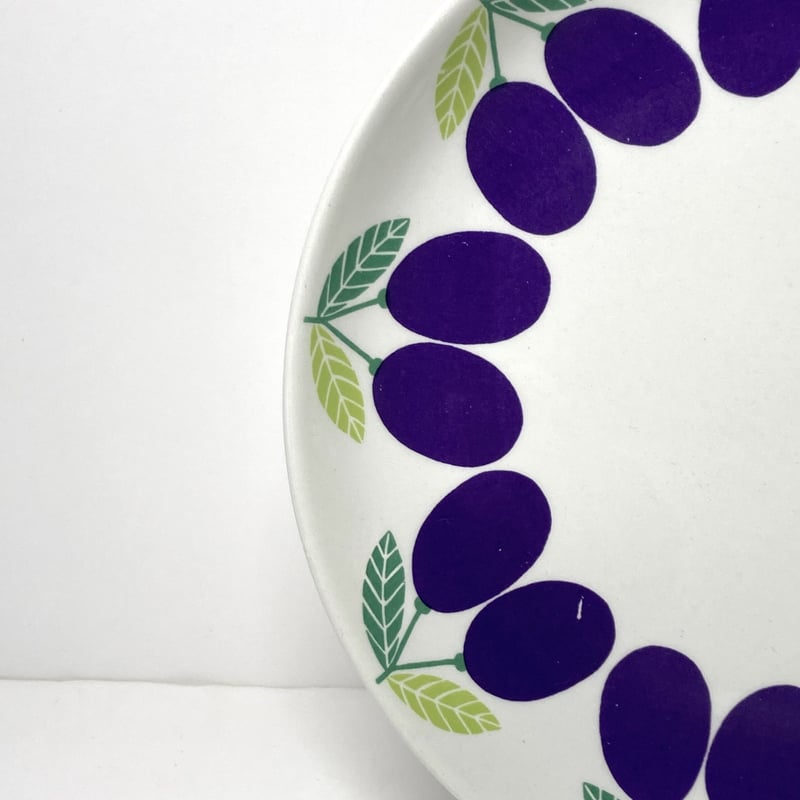 ARABIA(アラビア） pomona（ポモナ/グリーンアップル)プレート2枚 送料無料でお届け】限定復刻 / ARABIA / アラビア / Pomona