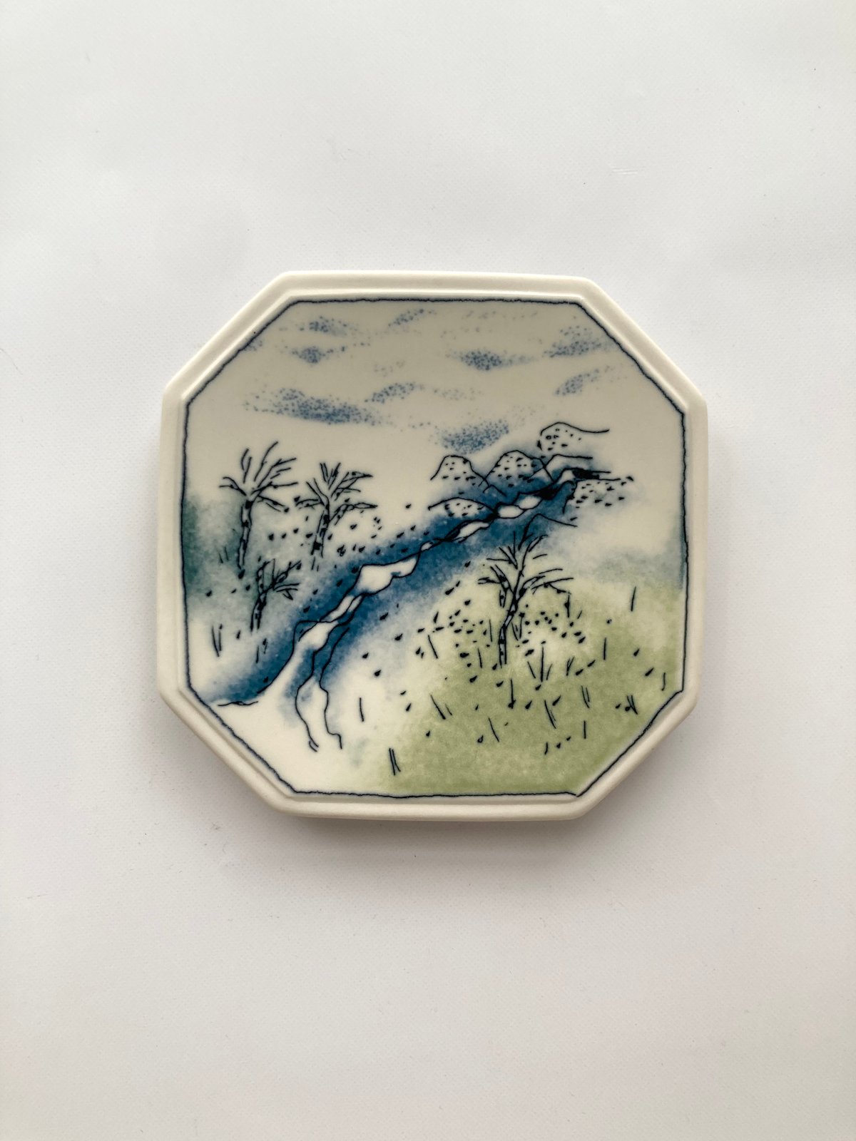 ARABIA（アラビア）／FINNAIR（フィンエアー）／陶板／Heljä Liukko-Su