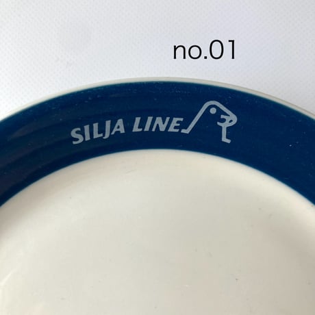 ARABIA（アラビア）／SILJA LINE（シリヤライン） ／企業もの／プレート17cm／no.01