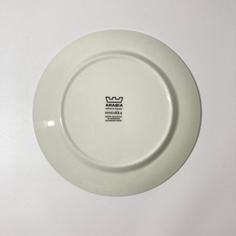 ARABIA（アラビア）／Rentukka（レントゥッカ）／プレート17.5cm　A