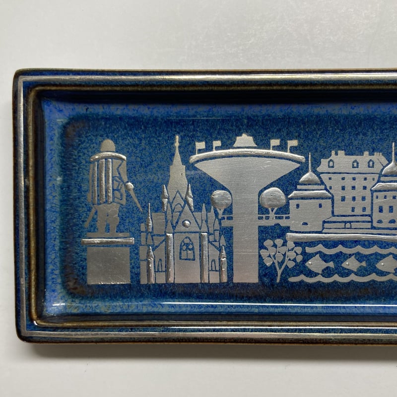 ○グスタフスベリ カーニバル Karneval スクエアトレイ 20cm 角皿