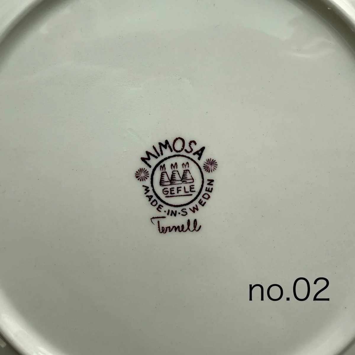 Gefle（ゲフレ）／Mimosa（ミモサ）／プレートφ21cm no.02 | HYGGE