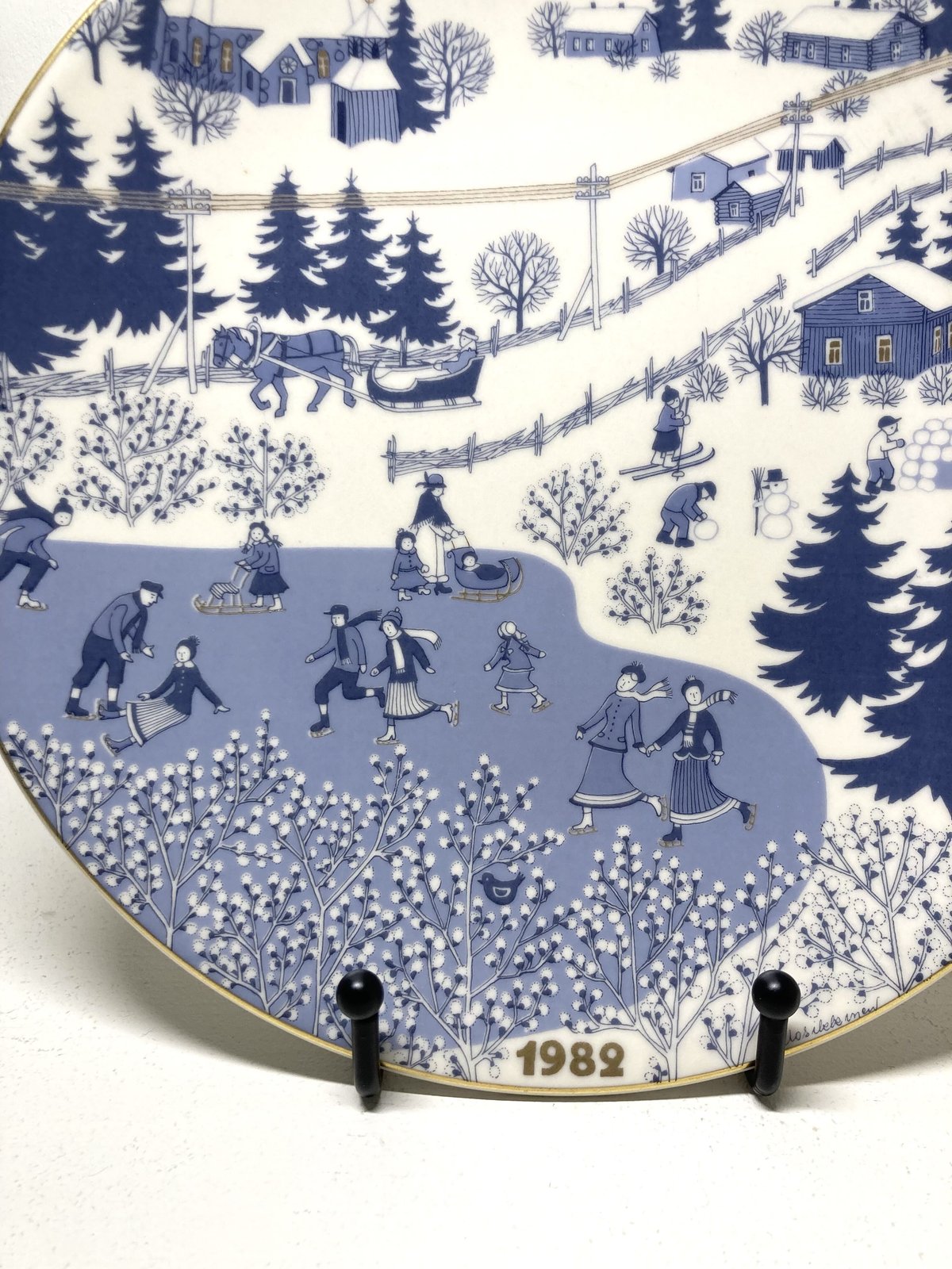 AZ 北欧ヴィンテージ　アラビア　1970年代　クリスマスプレート　ツリー _MG_0103_796.jpg