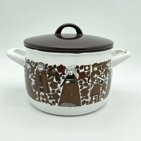 【Discount】 FINEL（フィネル）／Ritari（リタリ）／ホーロー両手鍋（3.5L）  02