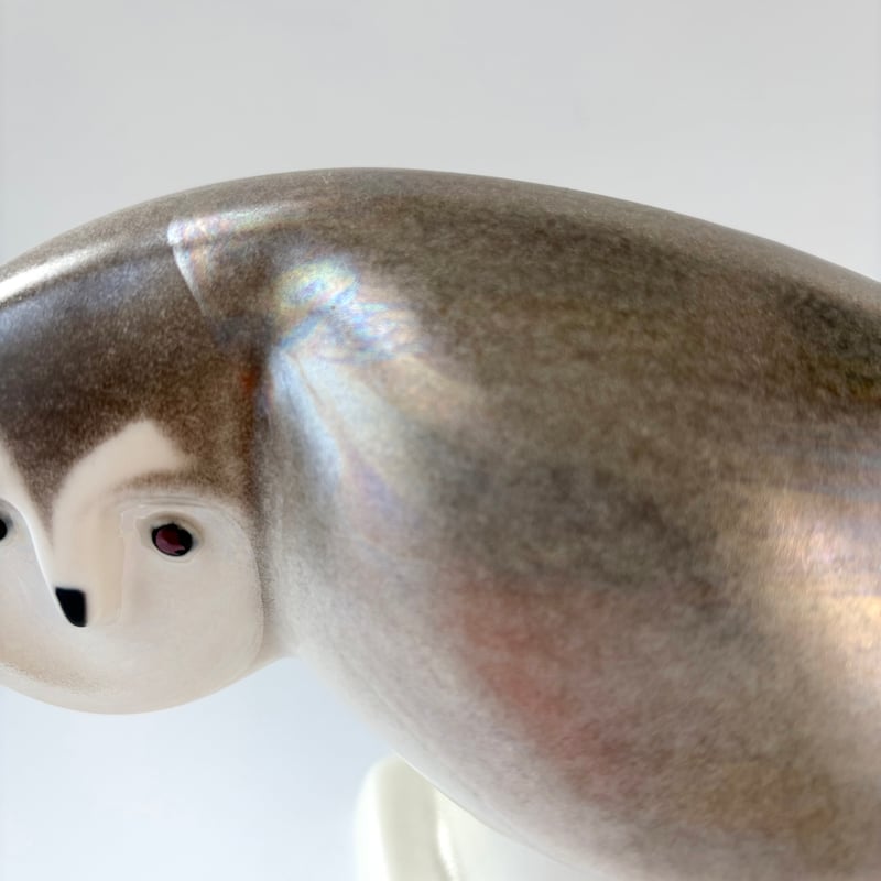 ARABIA（アラビア）／WWF（世界保護基金）とのコラボ／フクロウの置物