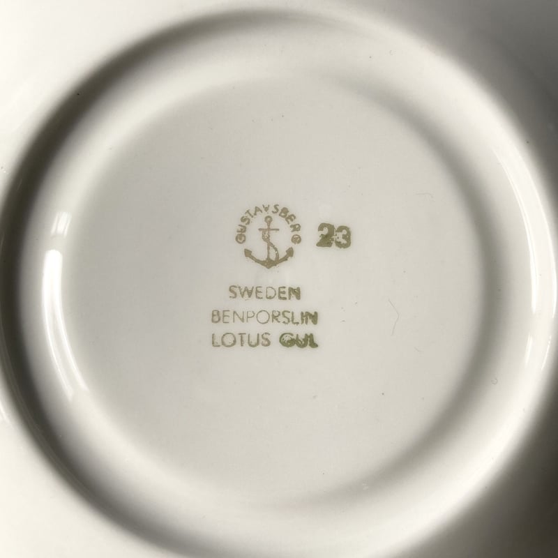 Gustavsberg(グスタフスベリ)/Lotus GUL(ロータス グル Gustavsberg(グスタフスベリ)/Lotus GUL(ロータス グル