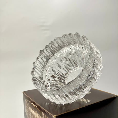 【M様ご確認用】iittala（イッタラ）／Stellaria（ステラリア）／Tapio Wirkkala （タピオ・ヴィルカラ）／キャンドルホルダー／オリジナルボックス付／在庫１点のみ