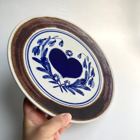 スウェーデン製／Designhuset（デザインヒューゼット）／Carl-Harry Stålhane（カール・ハリー・スタルハン）／飾り皿　壁掛け皿