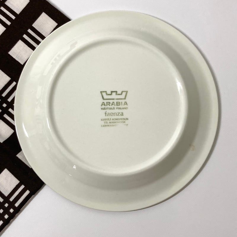 ARABIA（アラビア）／ Faenza（ファエンツァ）／プレート16.8cm | HYGGE