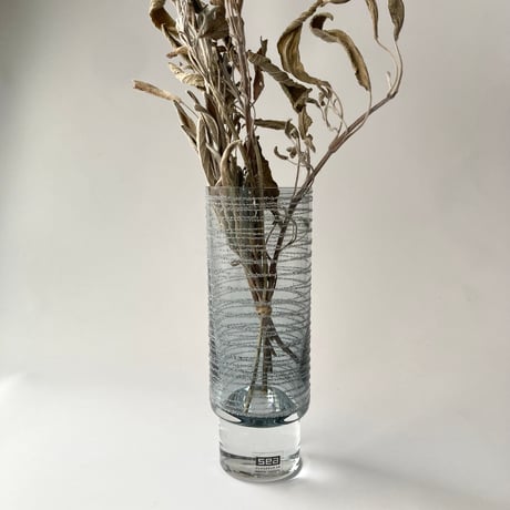 Sea glasbruk（シー・グラスブルック）／Partcle（パーティクル）／花瓶H18cm／フラワーベース／