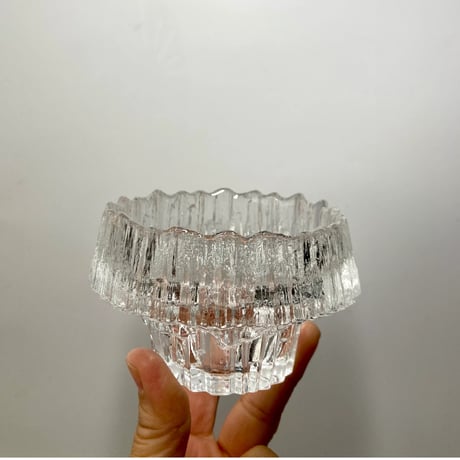 iittala（イッタラ）／Stellaria（ステラリア）／Tapio Wirkkala （タピオ・ヴィルカラ）／キャンドルホルダー／オリジナルボックス付／在庫１点のみ