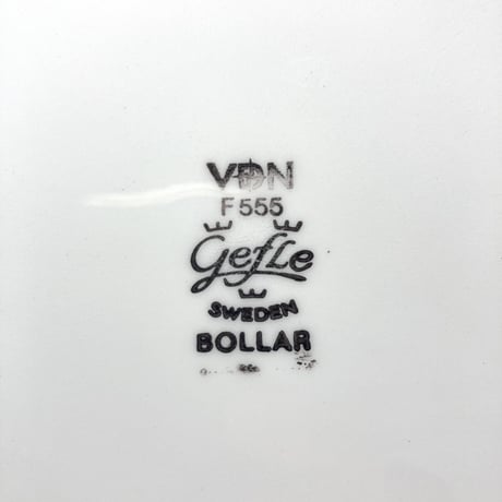 Gefle（ゲフレ）／ Bollar／プレート　21.5cm　02