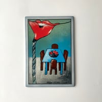 ARABIA（アラビア）／企業別注品／陶板／Heljä Liukko-Sundström（ヘルヤ・リウッコ・スンドストロム） ／