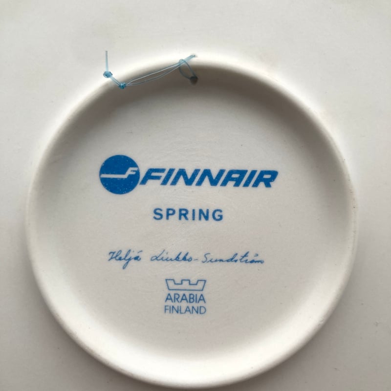 【別注品】ARABIA×FINNAIR ヘルヤ 陶板画(プレート) 134949565_o1.jpg?