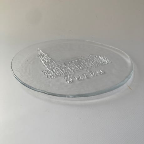 フィンランドで見つけた飾り皿／Turku（トゥルク）という町のプレート 17.5cm
