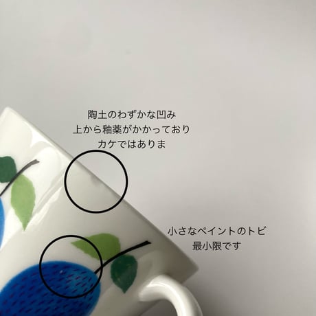 Gustavsberg（グスタフスベリ）｜Prunus（プルヌス）｜コーヒーカップ＆ソーサー｜no.01
