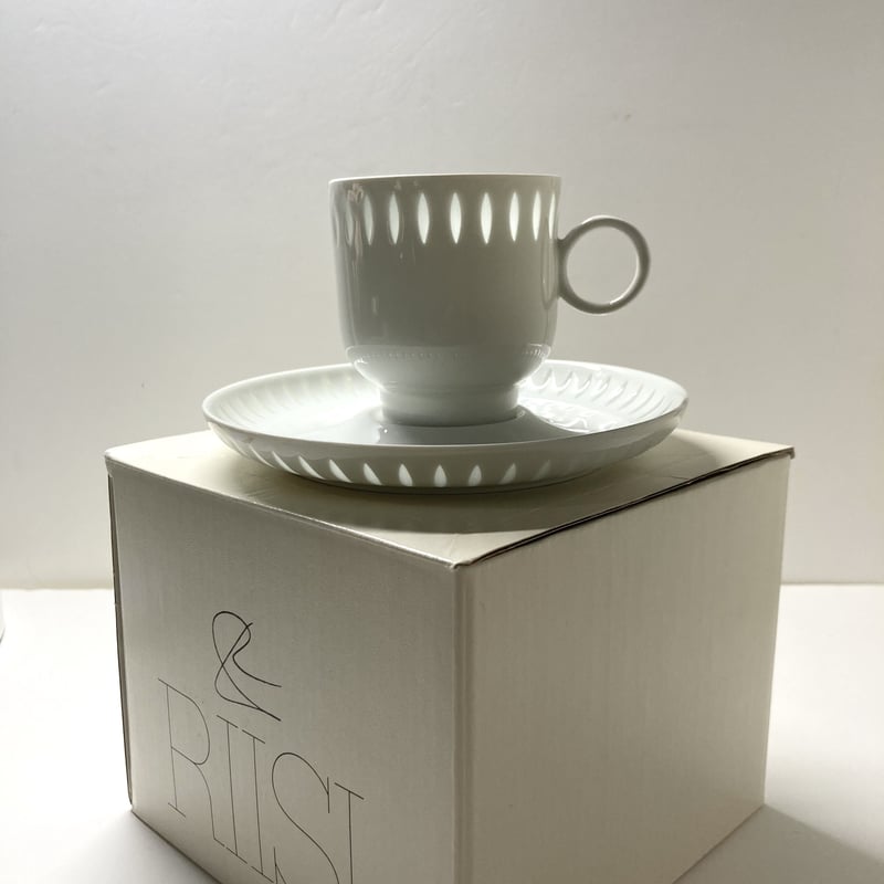 ARABIAアラビアRiisiリーシ Rice/ライス コーヒーカップ&ソーサー