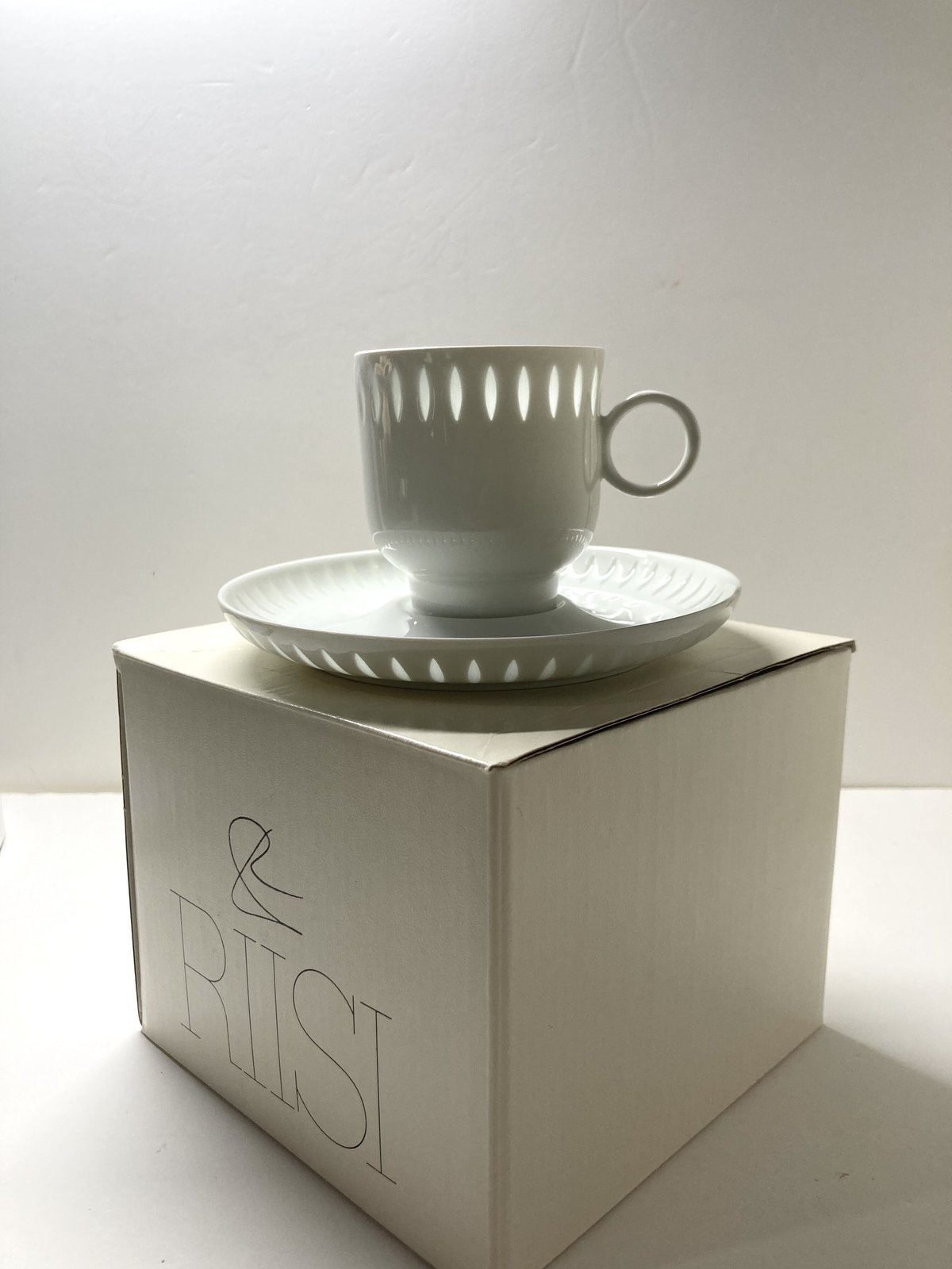 ARABIAアラビアRiisiリーシ Rice/ライス コーヒーカップ&ソーサー