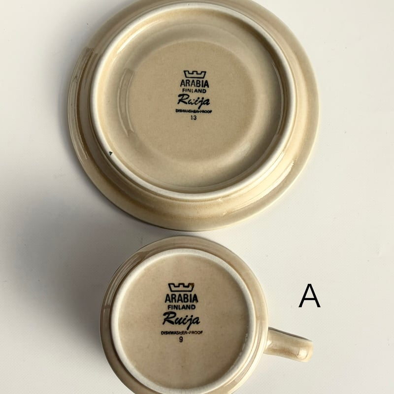 ARABIA（アラビア）｜Ruija（ルイヤ）｜ティーカップ＆ソーサー | HYGGE