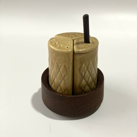 Quistgaard（クイストゴー）／Relief（レリーフ）／スパイスボトルセット・専用トレイ付き