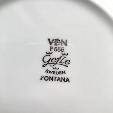 Gefle（ゲフレ）／Fontana（フォンタナ） ／プレート19cm　03